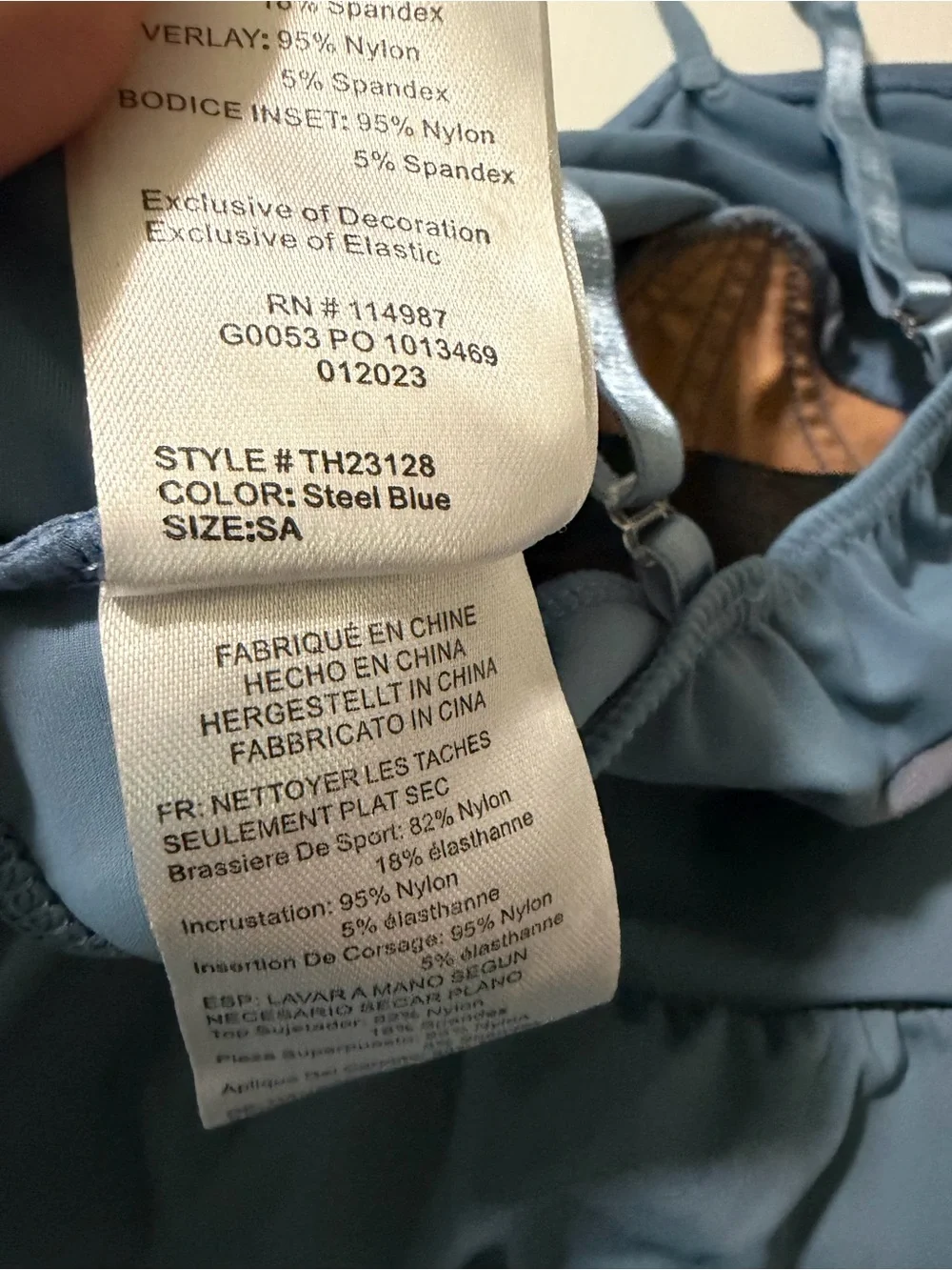 Revolution Tenth House 2 piece steel blue ETHEREAL TH23128 TH23152 ENDURANCE SA